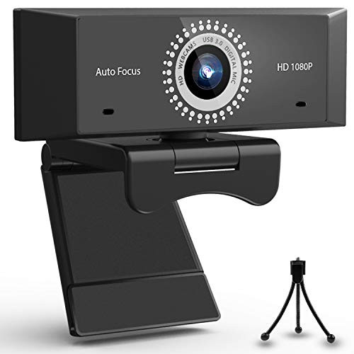AutoFocus Full HD Webcam 1080P with Microphone,1080P Webcam for PC, HD 1080P Webcam with Microphone for Desktop, Laptop, MAC, USB Computer Camera for Youtube, Skype Video Calling, Studying, Conference AutoFocus Full HD Webcam 1080P with Microphone,1080P Webcam for PC, HD 1080P Webcam with Microphone for Desktop, Laptop, MAC, USB Computer Camera for Youtube, Skype Video Calling, Studying, Conference