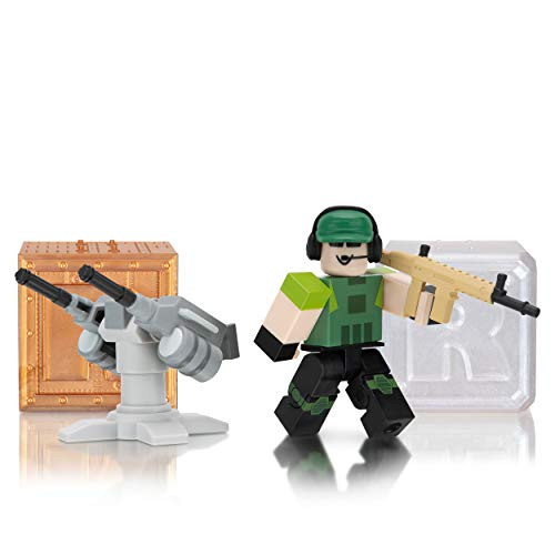Roblox Action Collection - Tower Defense Simulator + Two Mystery Figure Bundle [Includes 3 Exclusive Virtual Items]