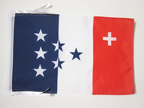 AZ FLAG Romandy Movement Flag 18'' x 12'' Cords - Romandy Small Flags 30 x 45cm - Banner 18x12 in