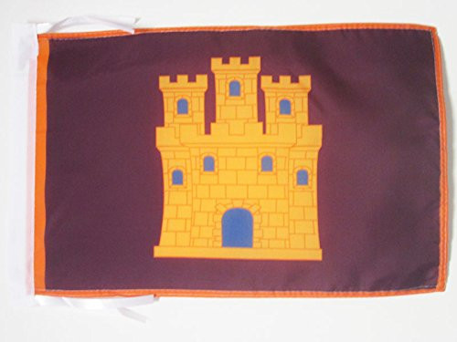 AZ FLAG Castilla Independentist Flag 18'' x 12'' Cords - Castillan nacionalist Small Flags 30 x 45cm - Banner 18x12 in AZ FLAG Castilla Independentist Flag 18'' x 12'' Cords - Castillan nacionalist Small Flags 30 x 45cm - Banner 18x12 in