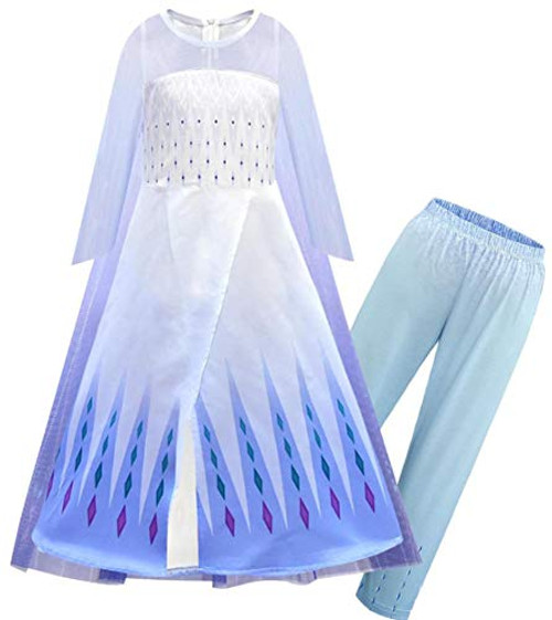 Riekinc Princess Costume Dress Up for Little Girls Birthday Party Halloween Cosplay 140 Riekinc Princess Costume Dress Up for Little Girls Birthday Party Halloween Cosplay 140