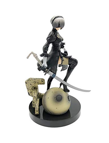 Nier Automata: 2B Yorha No. 2 Type B 2B PVC Figure Anime Action Figures Fans Collection (Nier Figure PVC)