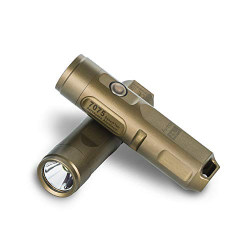 RovyVon Aurora A3Pro 6500K Rechargeable Keychain LED Flashlight, 700 Lumens Cree Super Bright with EDC Pocket-sized,5 Modes,Waterproof,USB Charge Battery,Perfect choice for Camping Emergency (1 Pack)