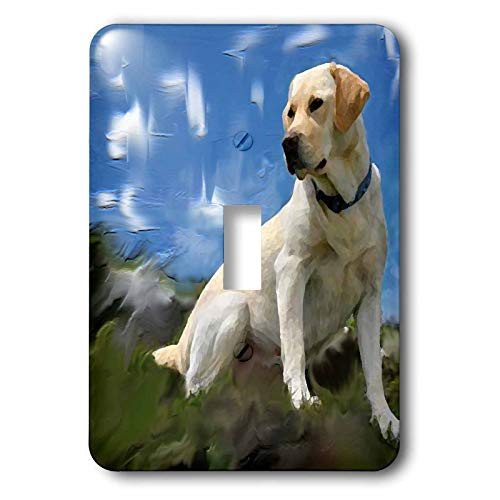 3dRose lsp_3986_1 Labrador Retriever Single Toggle Switch