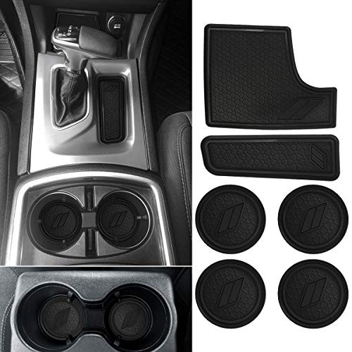 Auovo Anti dust Mats for Dodge Charger 2015 2016 2017 2018 2019 2020 Accessories Custom Fit Cup Holder Liners Mats(6pcs/Set, Black) Auovo Anti dust Mats for Dodge Charger 2015 2016 2017 2018 2019 2020 Accessories Custom Fit Cup Holder Liners Mats(6pcs/Set, Black)
