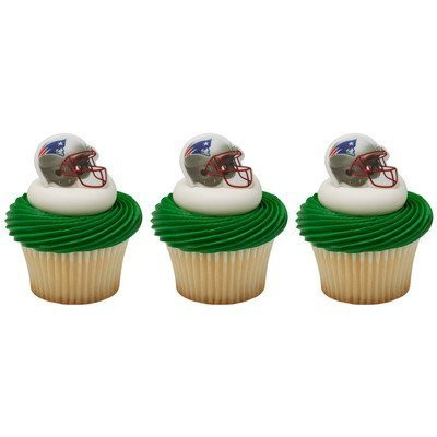 NFL - New England Patriots Helmet Rings Toppers - NEW DESIGN - Set of 12