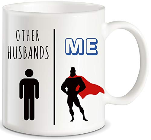 My Husband Vs Other Husbands Funny Coffee Mug Best Anniversary Birthday Valentines Day Gifts For Husband Men Unique Present Idea From Wife Fun Novelty Coffee Cup For Mr, Hubby Gag Gift for Christmas My Husband Vs Other Husbands Funny Coffee Mug Best Anniversary Birthday Valentines Day Gifts For Husband Men Unique Present Idea From Wife Fun Novelty Coffee Cup For Mr, Hubby Gag Gift for Christmas