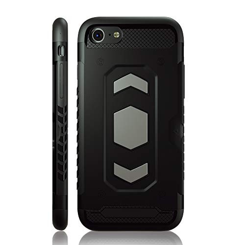 iPhone 6 Plus ?ase | iPhone 6S Plus Case | Military Grade 12ft. Drop Tested Protective Case with Card Slot | Wallet Case | Compatible with Apple iPhone 6 Plus | iPhone 6S Plus - Black