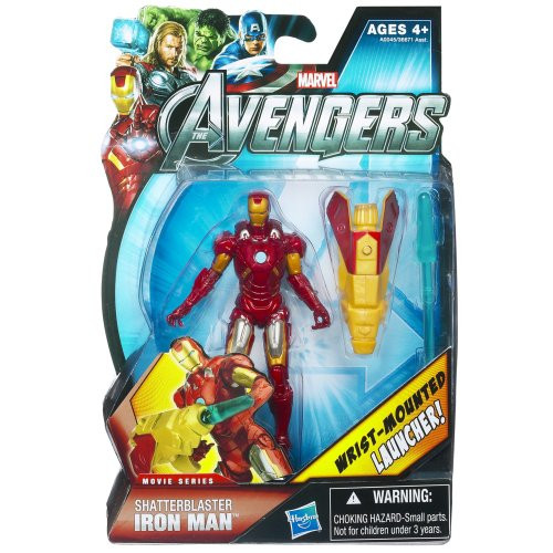 Hasbro Marvel Avengers Movie 4 Inch Action Figure Shatterblaster Mark VII Iron Man Super Articulated