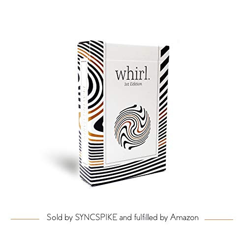 Whirl Playing Cards Limited Edition & Clear Protective Playing Cards Case - Simple, Elegant and Whirling Playing Cards Deck