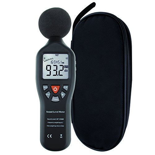 Gain Express Professional Decibel Meter Sound Level Meter with Backlight Display High Accuracy SPL Meter dB Meter Measuring 30dB-130dB (Without Data Record Function)