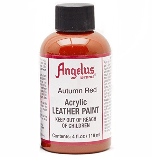 Angelus Leather Paint 4 Oz Autumn Red
