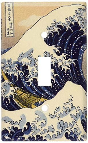 Art Plates - Hokusai: Great Wave Switch Plate - Single Toggle