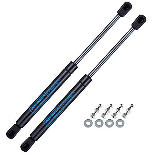 ARANA 12 inch 40 Lbs Per Shock Gas Prop Struts Lift Supports C16-11028 for Truck Toolbox Lid Cabinet Camper Shell RV Door Tractor Leer Cover Side Window (12.2" ext, 80 lbs Per Set)