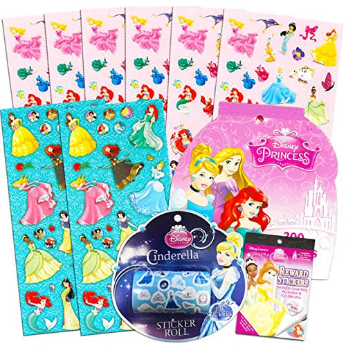 Disney Princess Stickers Ultimate Party Favors Set ~ Bundle Includes Over 700 Disney Princess Stickers (Disney Princess Party Favors)