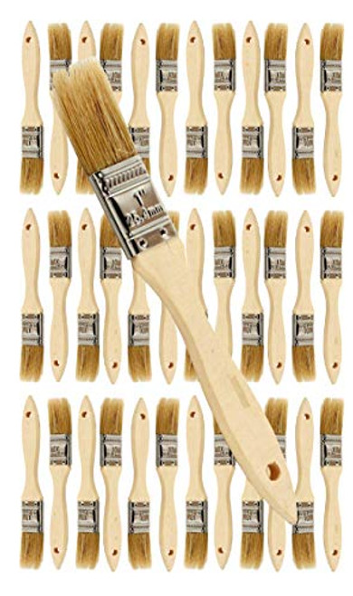 Pro Grade - Chip Paint Brushes - 36 Ea 1 Inch Chip Paint Brush Pro Grade - Chip Paint Brushes - 36 Ea 1 Inch Chip Paint Brush