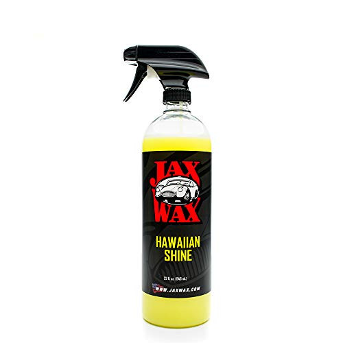 Jax Wax Hawaiian Shine Carnauba Car Wax - Quick Detail Spray - 32 Ounce Jax Wax Hawaiian Shine Carnauba Car Wax - Quick Detail Spray - 32 Ounce