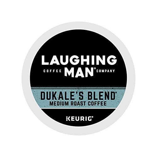 Laughing Man Dukale's Blend, Single-Serve Keurig K-Cup Pods, Medium Roast Coffee, 60 Count