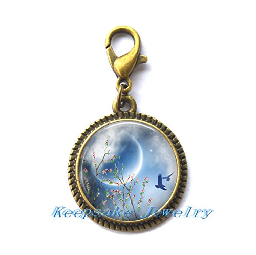 Spring Equinox Zipper Pull, New Moon Zipper Pull, Wiccan jewelry Vernal Equinox, necklace Pagan jewelry?tree necklace?Springtime jewelry Spring Equinox Zipper Pull, New Moon Zipper Pull, Wiccan jewelry Vernal Equinox, necklace Pagan jewelry?tree necklace?Springtime jewelry