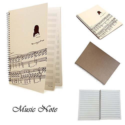 Blank Sheet Music Composition Manuscript Staff Paper Art-Music-Notebook 50 Pages 26x19cm Blank Sheet Music Composition Manuscript Staff Paper Art-Music-Notebook 50 Pages 26x19cm