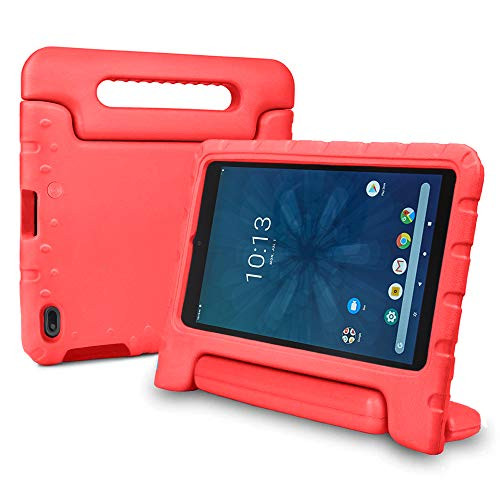 bolete Onn 8 inch Tablet Case, Light Weight Shockproof Protective Handle Stand Kids Case for Walmart Onn 8 inch Android Tablet Model ONA19TB002 (2019 Release) - Red