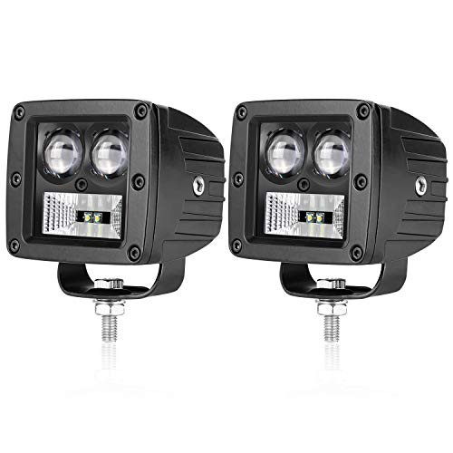 LED Pods, Wayup 2Pcs 64W 3 Inch LED Cubes CREE Off Road LED Work Light Spot Flood Combo Beam LED Driving Light Bar Jeep Light Square Fog Lights for Truck Jeep ATV UTV Offroad SUV Boat LED Pods, Wayup 2Pcs 64W 3 Inch LED Cubes CREE Off Road LED Work Light Spot Flood Combo Beam LED Driving Light Bar Jeep Light Square Fog Lights for Truck Jeep ATV UTV Offroad SUV Boat