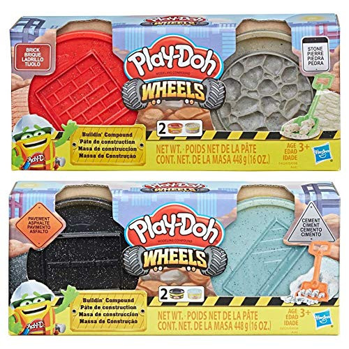 PD Play Doh Wheels Buildin Compound Bundle