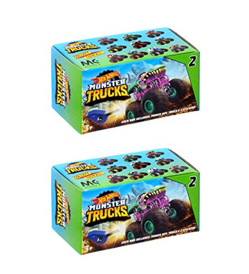 Monster Truck Hot Wheels Mini Mystery Blind Boxes Series 2 Bundle of 2 Monster Truck Hot Wheels Mini Mystery Blind Boxes Series 2 Bundle of 2