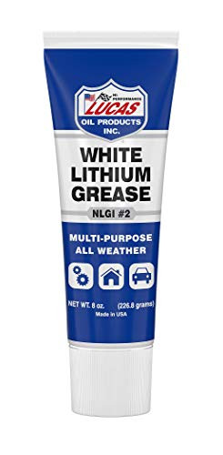 Lucas Oil 10533-12PK White Lithium Grease EZ Squeeze Tube - 8 oz., (Case of 12)