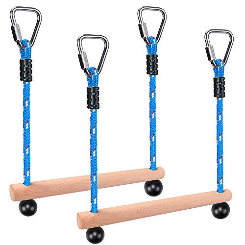 Besthouse 2 Ninja Monkey Bars Obstacle, Obstacle Course Bars, Outdoor Play Set, Obstacle Course for Training Equipment, Great for Kids and Youth, 250LB Capacity