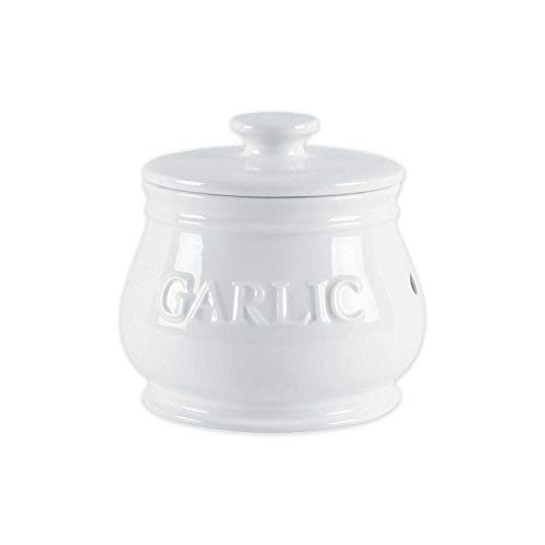Everyday White by Fitz And Floyd Garlic Keeper