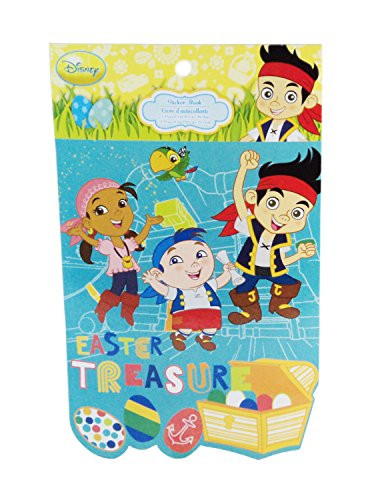 Disney Jake & The Neverland Pirates Set Sail for Easter Fun Easter Treasure Sticker Book