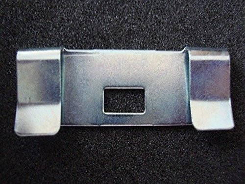 Amazing Drapery Hardware 25 Pack Vertical Blind Vane Saver ~ Zinc Curved Repair Clips ~ Fixes Broken Holes
