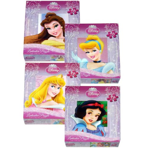 UPD INC 208596 Disney Princess Lenticular Puzzle UPD INC 208596 Disney Princess Lenticular Puzzle