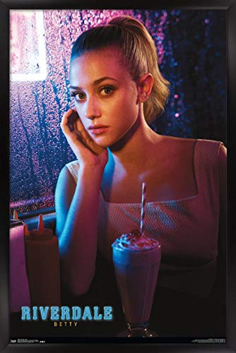 Trends International Riverdale - Betty, 14.725" x 22.375", Black Framed Version