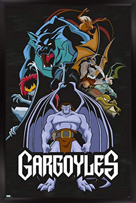 Trends International Disney Gargoyles - Group Wall Poster, 14.725" x 22.375", Black Framed Version Trends International Disney Gargoyles - Group Wall Poster, 14.725" x 22.375", Black Framed Version