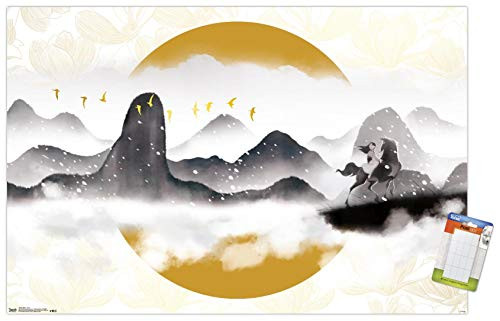 Trends International Poster Mount Disney Mulan - View, 14.725" x 22.375", Premium Poster & Mount Bundle