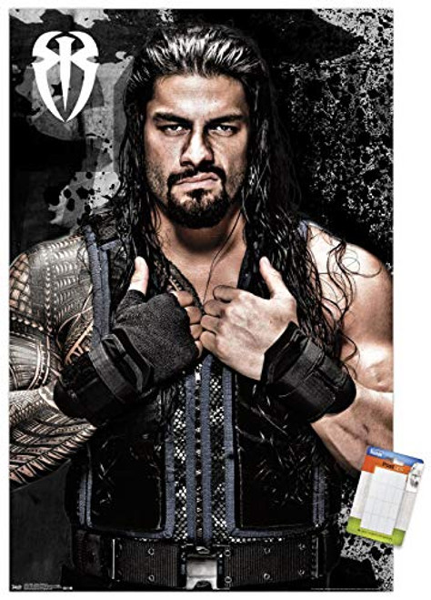Trends International Poster Mount WWE - Roman Reigns 16, 22.375" x 34", Premium Poster & Mount Bundle Trends International Poster Mount WWE - Roman Reigns 16, 22.375" x 34", Premium Poster & Mount Bundle