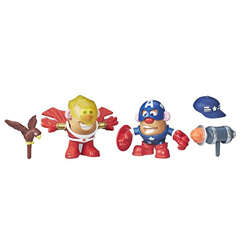 Playskool Friends Mr. Potato Head Marvel Captain America & Marvel's Falcon