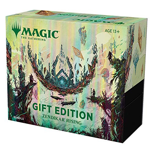 Magic: The Gathering Zendikar Rising Gift Bundle | 10 Draft Booster Packs | 1 Collector Booster | Accessories Magic: The Gathering Zendikar Rising Gift Bundle | 10 Draft Booster Packs | 1 Collector Booster | Accessories