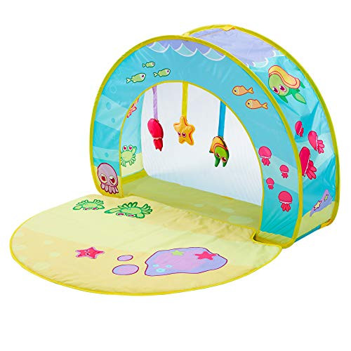 Pop N Fun 2 in 1 Baby Sensory Gym and Ball Pit