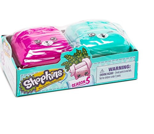 Shopkins Season 5 Blind Bundle - 6 Sets of 2 Backpacks