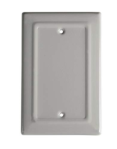 Monarch Abode 19265 Architectural Blank Wall Switch Plate, Dove Gray