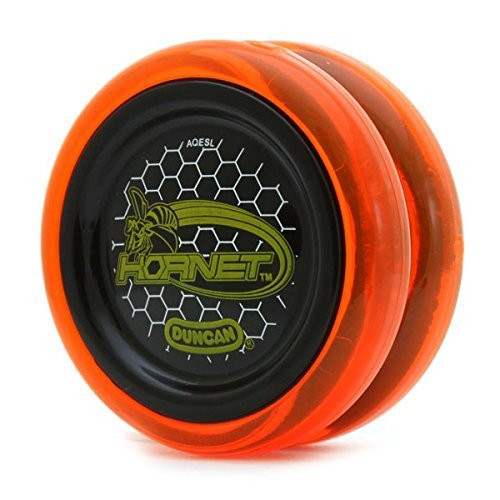 Hornet Duncan Orange with Black Cap Looping Yo Yo