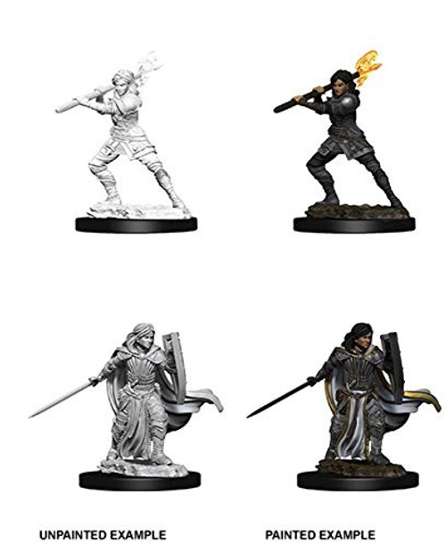 Nolzur's Marvelous Miniatures Wizkids - D&D Human Female Paladin - WZK73830 Nolzur's Marvelous Miniatures Wizkids - D&D Human Female Paladin - WZK73830