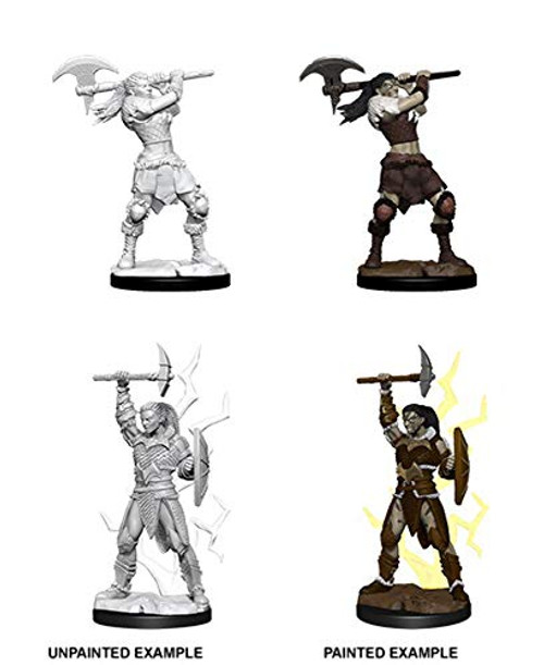 Nolzur's Marvelous Miniatures Wizkids - D&D Female Goliath Barbarian - WZK73834 Nolzur's Marvelous Miniatures Wizkids - D&D Female Goliath Barbarian - WZK73834