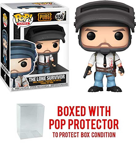 Pop Games: The Lone Survivor PUBG Pop Action Figure (Bundled with Pop Shield Protector to Protect Display Box)