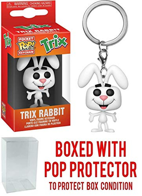 POCKET POP Trix Rabbit Ad Icons Trix Collectible Mini-Figural Keychain (Bundled with Pop Box Protector Case) POCKET POP Trix Rabbit Ad Icons Trix Collectible Mini-Figural Keychain (Bundled with Pop Box Protector Case)