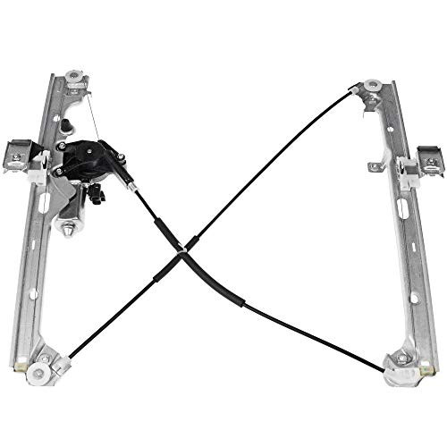 Front Driver Side Power Window Regulator w/Motor Compatible for Chevrolet Silverado 1500 2500 3500 Tahoe GMC Sierra Yukon XL Cadillac Escalade Pickup SUV