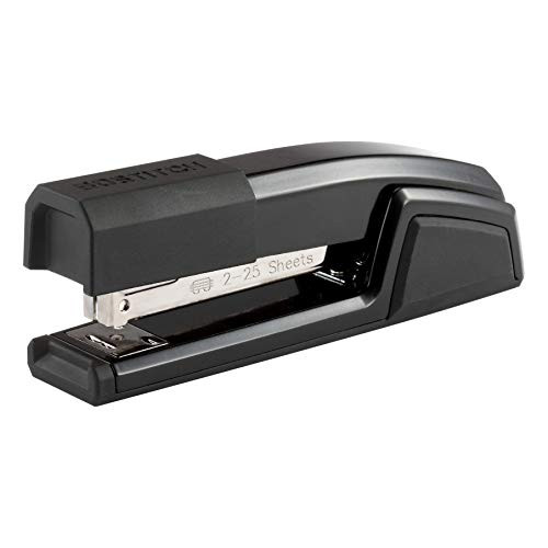 Bostitch Epic All Metal 3 in 1 Stapler with Integrated Remover & Staple Storage, Black (B777-BLK)